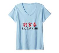 Women's Lau Gar Kung Fu Family V-Neck T-Shirt