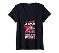 Womens Laurens de Graaf - Caribbean Pirate Legend V-Neck T-Shirt