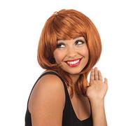 Bristol Novelty BW083 Layered Female Ginger Wig | For Women | Gold, Orange, One Size