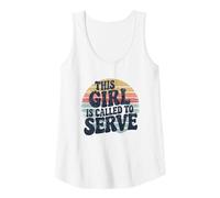 Womens LDS Missionary Saying This Girl is Called to Serve Tank Top