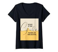 Women's Learn Acronym Motivation Inspirational Learning Process V-Neck T-Shirt