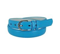Women's Leather 28.5 mm Dress Belt, M, Blue
