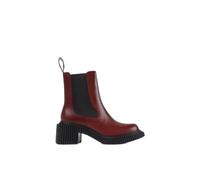 CAMPER Pelotas Lace-Up Leather Ankle Boots with Side Zip - Size: 46 - male