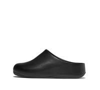 Women's leather clogs FitFlop Shuv Black 36