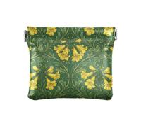 Women's Leather Coin Purses Pouches William Morris Yellow Elder