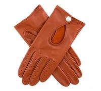 Women's Leather Driving Gloves - Cognac / 7.5