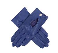 Women's Leather Driving Gloves - Marine / 8