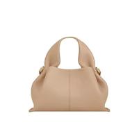 Women's Leather Dumpling Cloud Handbag with Adjustable Strap (b)