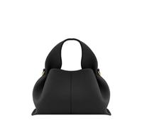 Women's Leather Dumpling Cloud Handbag with Adjustable Strap (c)