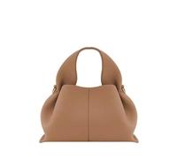 Women's Leather Dumpling Cloud Handbag with Adjustable Strap (h)
