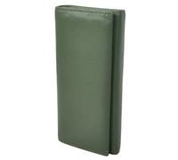 Womens Leather Envelope Purse Wallet with Card & Note Slots Arlo Olive | Multiple Card Slots, Bank Note Compartment, Zip Pocket, Bifold Design, Envelope Style