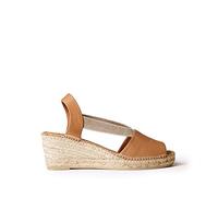 Women's Leather Espadrille - TEIDE-P - Leather, 4 UK - 37 EU