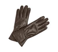 Women's leather gloves Markberg Meryl Marron Taille 8