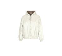 Women's Leather Hooded Jacket Oakwood Gaia Blanc XL