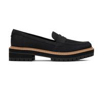 TOMS Women's Cara Loafer - Black Leather - UK 9