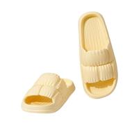 Women's Leather Open Slippers, Women's Elegant Flip Flops, Soft Non-Slip Bathing Shoes, Unisex Bathing Slippers, Comfortable Shower Shoes, Lightweight Slippers, Open Toe Breathable Leisure Shoes