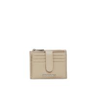 Women's Leather Press-Stud Fastening Wallet Mandarina Duck Beige 9x11x2 cm