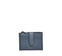 Women's Leather Press-Stud Fastening Wallet Mandarina Duck Bleu 9x11x2 cm
