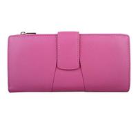 Womens Leather RFID Protected Money/Coin/Credit Card Holder Purse Pleated Design