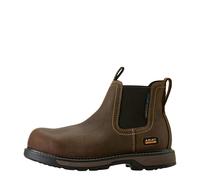 ARIAT Womens Riveter Chelsea Waterproof Composite Toe Work Boot Dark Brown (Dark Brown, 4 UK, UK Footwear Size System, Adult, Women, Numeric, Medium, 4)