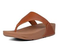 Fitflop Lulu Leather Womens Tan Sandals UK 4