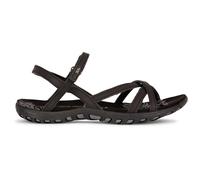 Trespass Womens Leather Sandals Kimbra - Active Summer Walking Sandals, Ladies Hook Loop Strap Shoes, Casual Holiday Outdoor Sandals, Cushioned Moulded Footbed