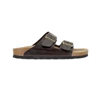 Women's leather sandals Vanuba Ohio Crazy Marron 38