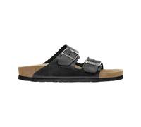 Women's leather sandals Vanuba Ohio Crazy Noir 41