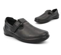 Womens Leather Shoes Womens Lightweight Shoes Size 6 Touch Fastening Shoe Size 3 Real Leather Shoe Touch Fastening Casual Lightweight Sizes 3-8 Black 8 UK