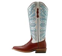 Women's leather western boots Ariat Futurity Blanche
