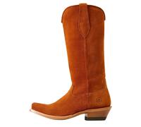 Women's leather western boots Ariat Memphis Orange 38