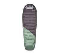 RAB - Radeon -6C / 20F Womens Dark Fig Green Graphene - Regular Left Zip - Sleeping bag