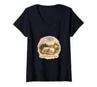 Women's Left The Party At Nine Birds Up At Five Moth Birder V-Neck T-Shirt