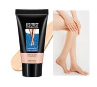 Women's Leg Makeup, Waterproof, Sweatproof, and Smudge-proof, Tattoo Concealer, Instantly Darkens and Creates Flawless Legs, Body Foundation