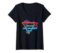 Womens Legendary Since December 1941 V-Neck T-Shirt