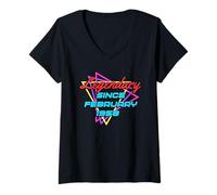 Womens Legendary Since February 1958 V-Neck T-Shirt