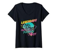 Womens Legendary Since February 2008 V-Neck T-Shirt