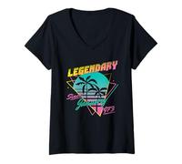 Womens Legendary Since January 1973 V-Neck T-Shirt
