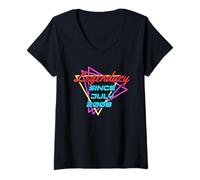 Womens Legendary Since July 2008 V-Neck T-Shirt