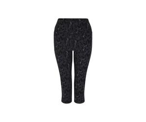 Women's legging Dare2B Influential 3/4 (Black Dash Print)