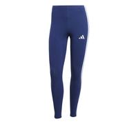Adidas Essentials 3 Stripes Cotton Leggings Blue L Woman
