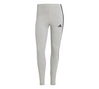 Adidas Essentials 3 Stripes Cotton Leggings Grey 2XL Woman