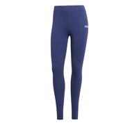 adidas Women's Essentials Linear Cotton Leggings Tights, Dark Blue/White, XXS