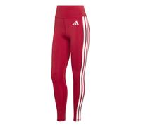 Adidas Optimé Essentials 3 Stripes 7/8 Leggings Pink XS Woman