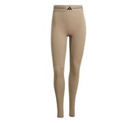 Adidas Hyperglam 3 Stripes Leggings Beige XS Woman