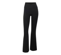 Women's leggings adidas Studio All Me Flare X-Over 3-Stripes L