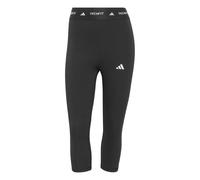 adidas Women's TECHFIT Capri Leggings, dark blue, L
