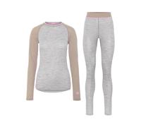 Kari Traa Kaia Long Sleeve Base Layer Set Grey XL Woman