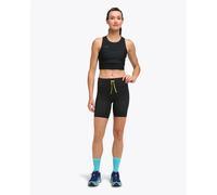 HOKA Women's SkyBreeze Half Tight in Black, Size XS