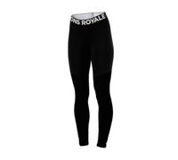 Mons Royale Cascade Merino Flex Legging - Merino wool Thermal Tight - Women's Black XL